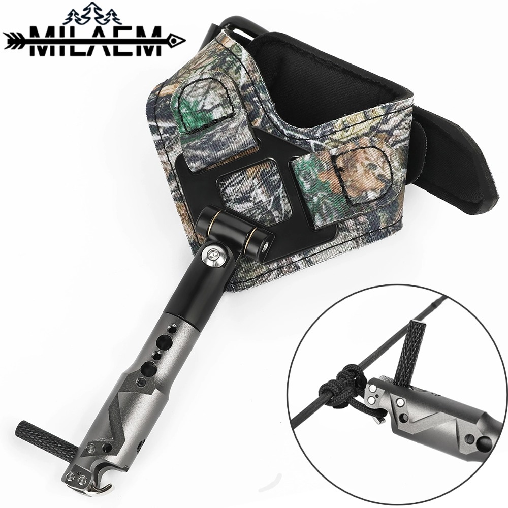 Archery Release Aid Caliper Wrist - Étrier de tir à l'arc réglable,
