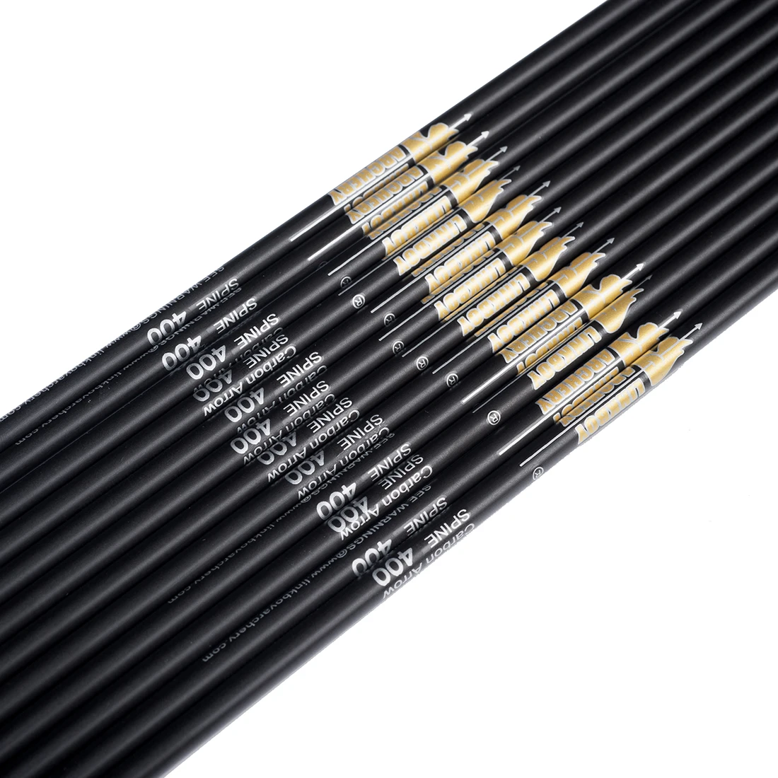 Carbon Arrows 30 Inch Spine 400 500 - Flèches en carbone pour tir à