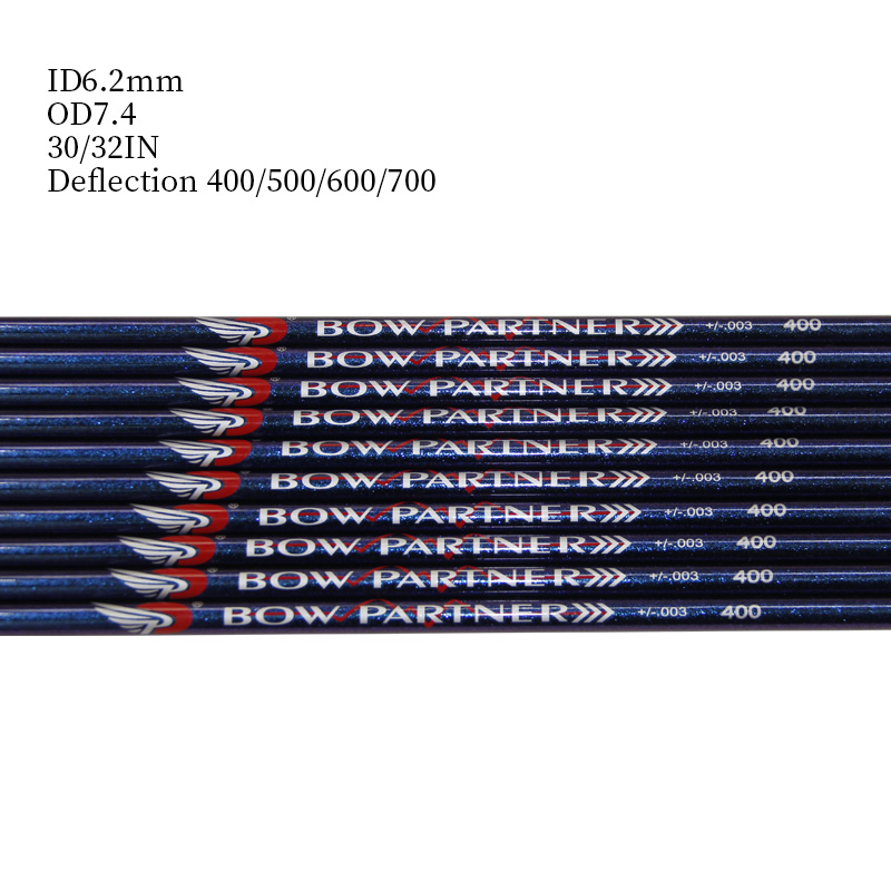 Carbon Arrows 30 Inch Spine 400 500 - Flèches de tir à l'arc en