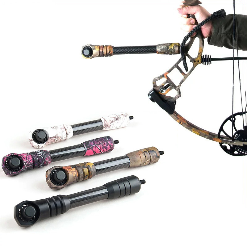 Bow Stabilizer Carbon Fiber 8 Inch - Stabilisateur de tir à l'arc pour
