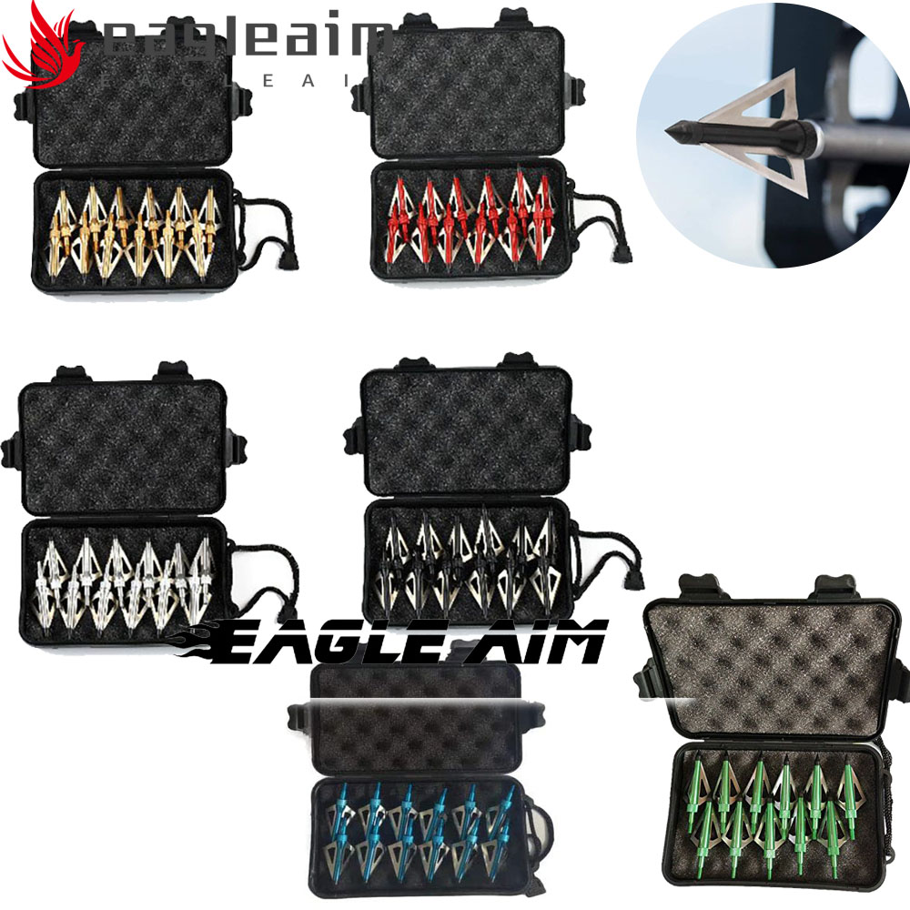 12 pièces têtes larges de tir  - Broadheads 100 Grain 3 Blade Hunting avis et prix