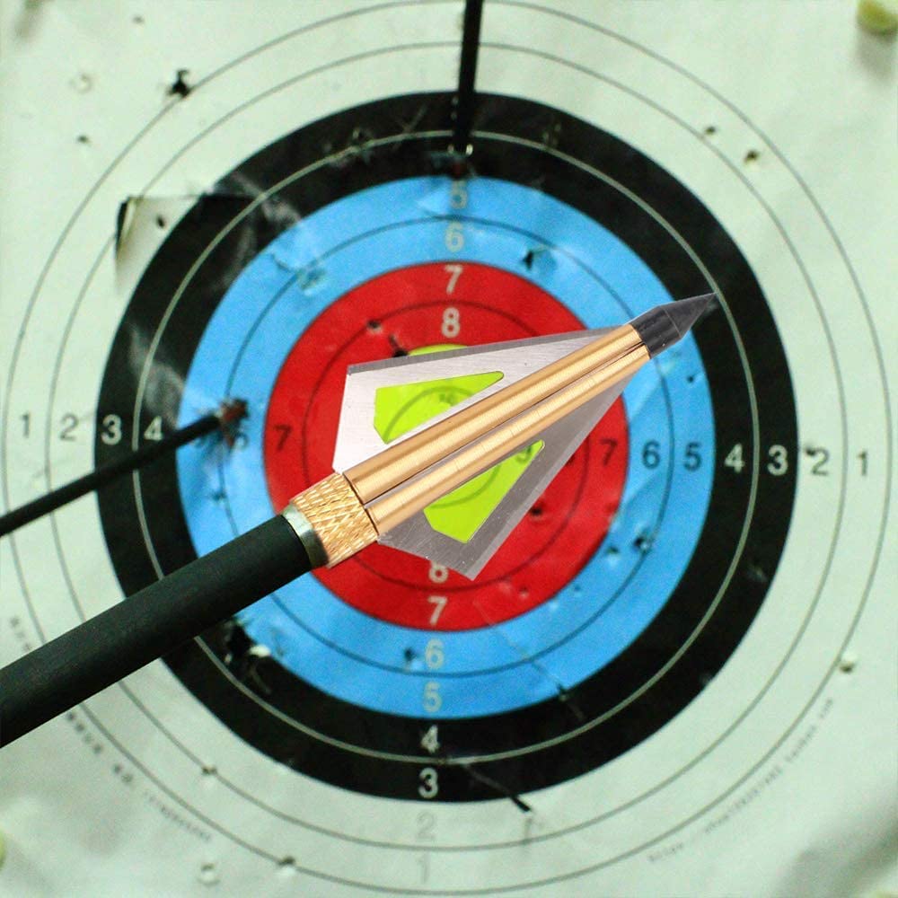 12 pièces têtes larges de tir  - Broadheads 100 Grain 3 Blade Hunting avis et prix