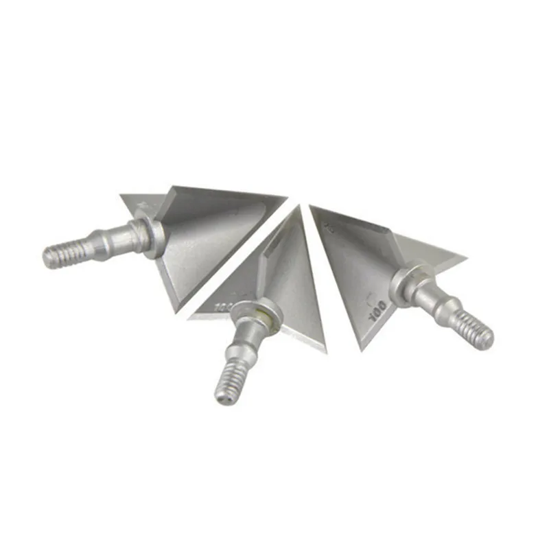 Pointe de flèche à tête large  - Broadheads 100 Grain 3 Blade Hunting avis et prix