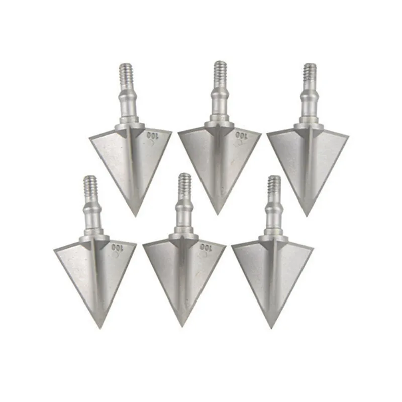 Pointe de flèche à tête large  - Broadheads 100 Grain 3 Blade Hunting avis et prix