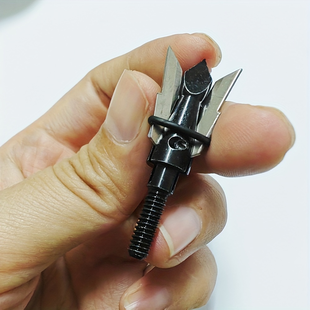 Pointe de chasse hybride 100 g - Broadheads 100 Grain 3 Blade Hunting avis et prix
