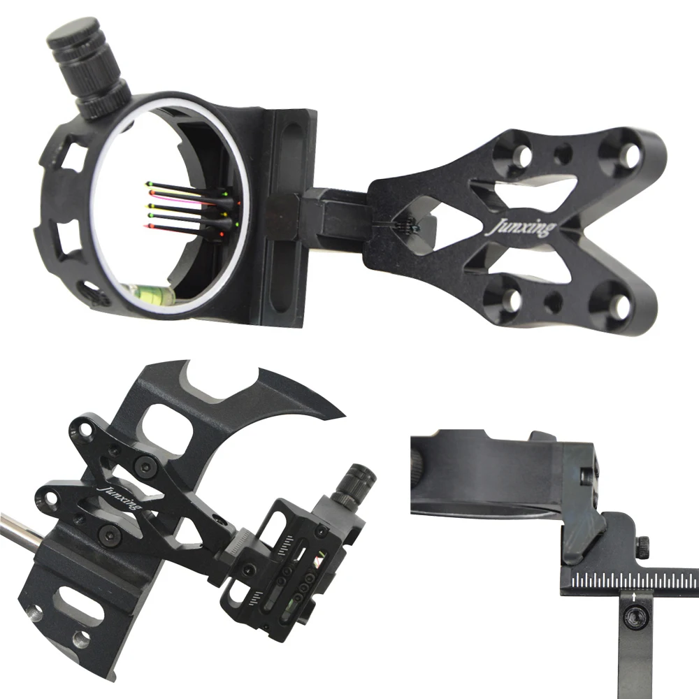 Visée de tir à l'arc à 5 broch - Compound Bow Sight 5 Pin Fiber Optic avis et prix