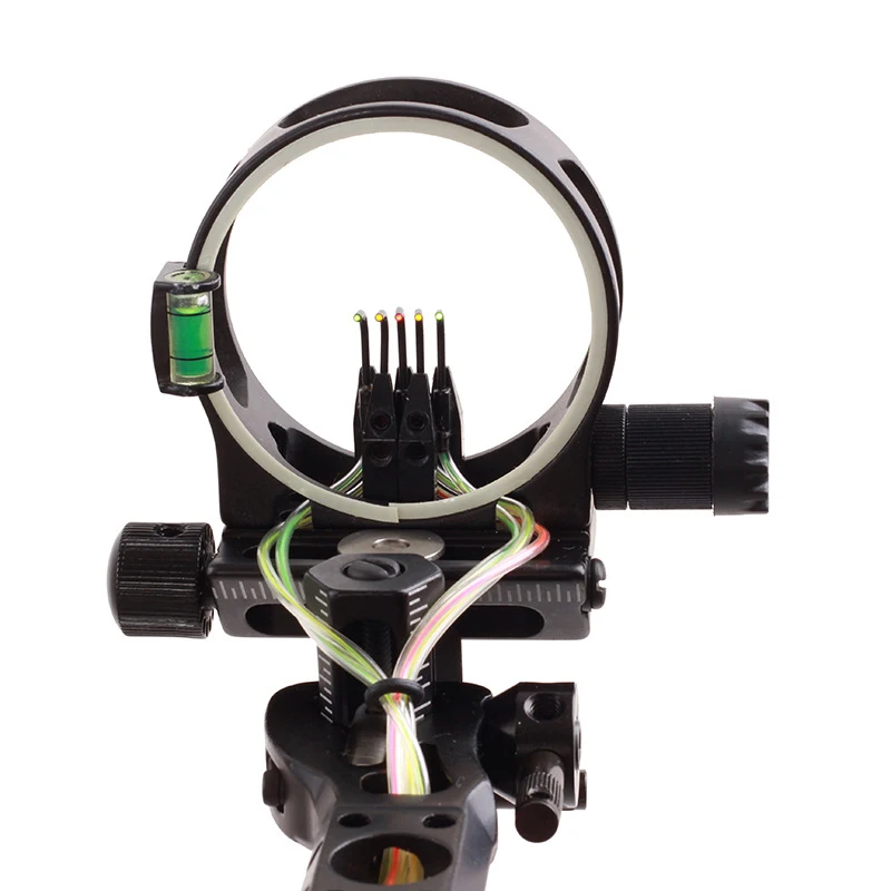 TOPOINT tir à l'arc 5 broches  - Compound Bow Sight 5 Pin Fiber Optic avis et prix