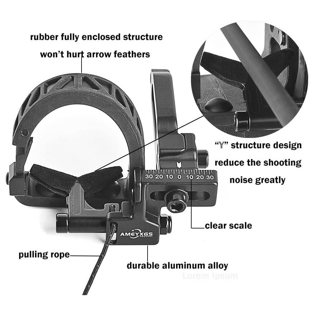 Repose-flèche Drop Away à Cont - Arrow Rest Drop Away Compound Bow avis et prix