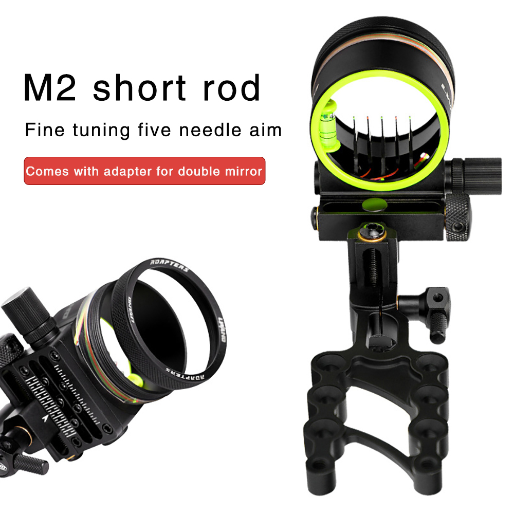 Viseur d'arc composé pour le t - Compound Bow Sight 5 Pin Fiber Optic avis et prix