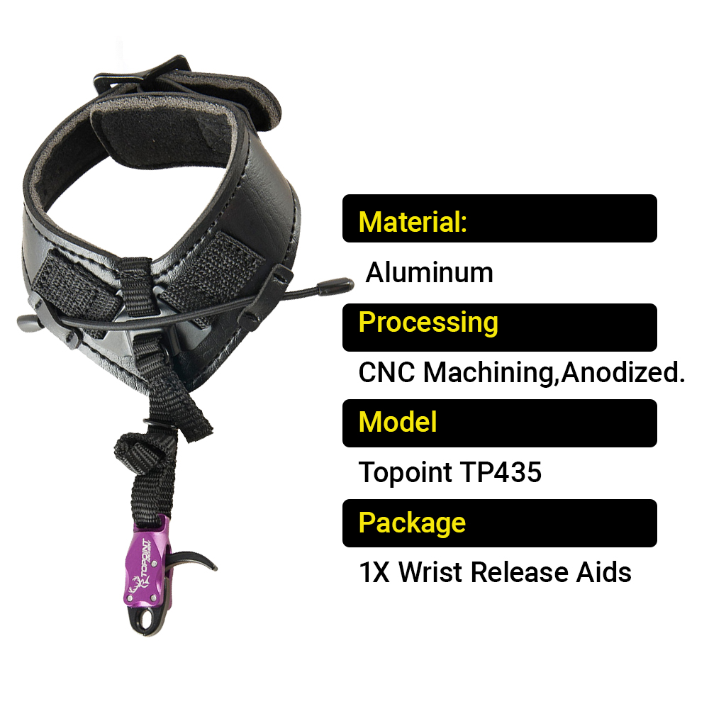 TP435 libération d'arc composé - Archery Release Aid Caliper Wrist avis et prix