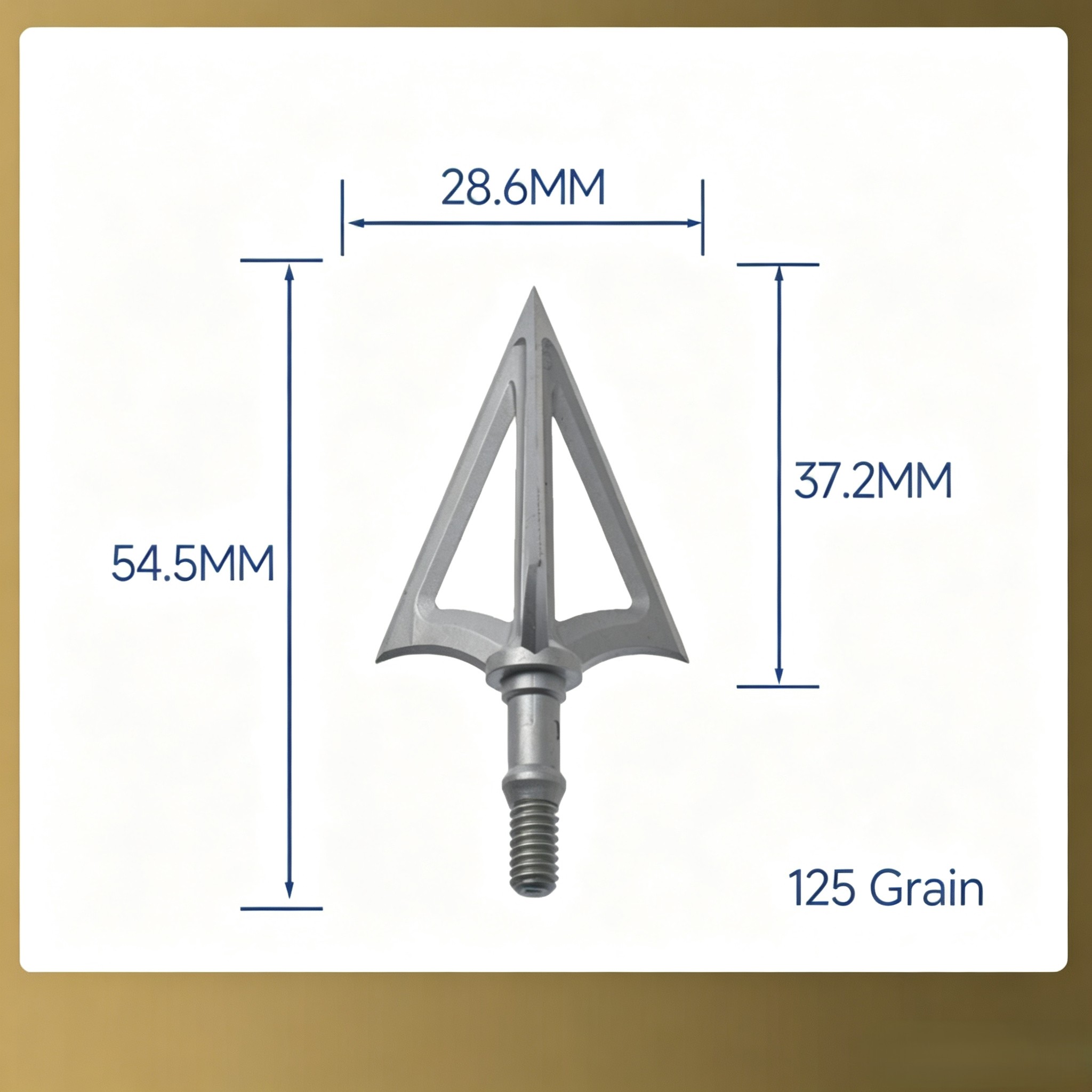 6 pièces, pointes de flèche à  - Broadheads 100 Grain 3 Blade Hunting avis et prix