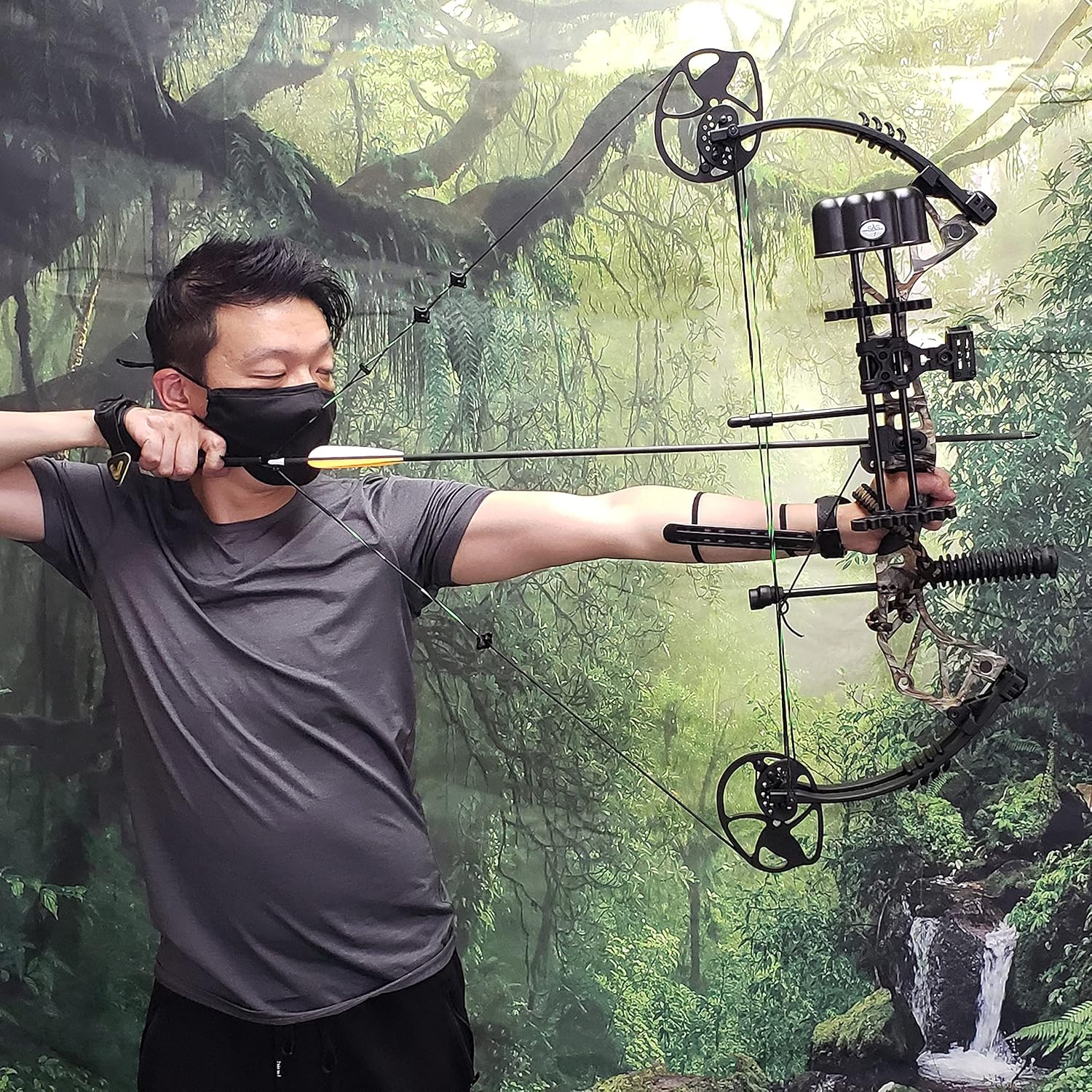 Ensemble d'arc à poulies avec  - Compound Bow Hunting 30-70 Lbs avis et prix