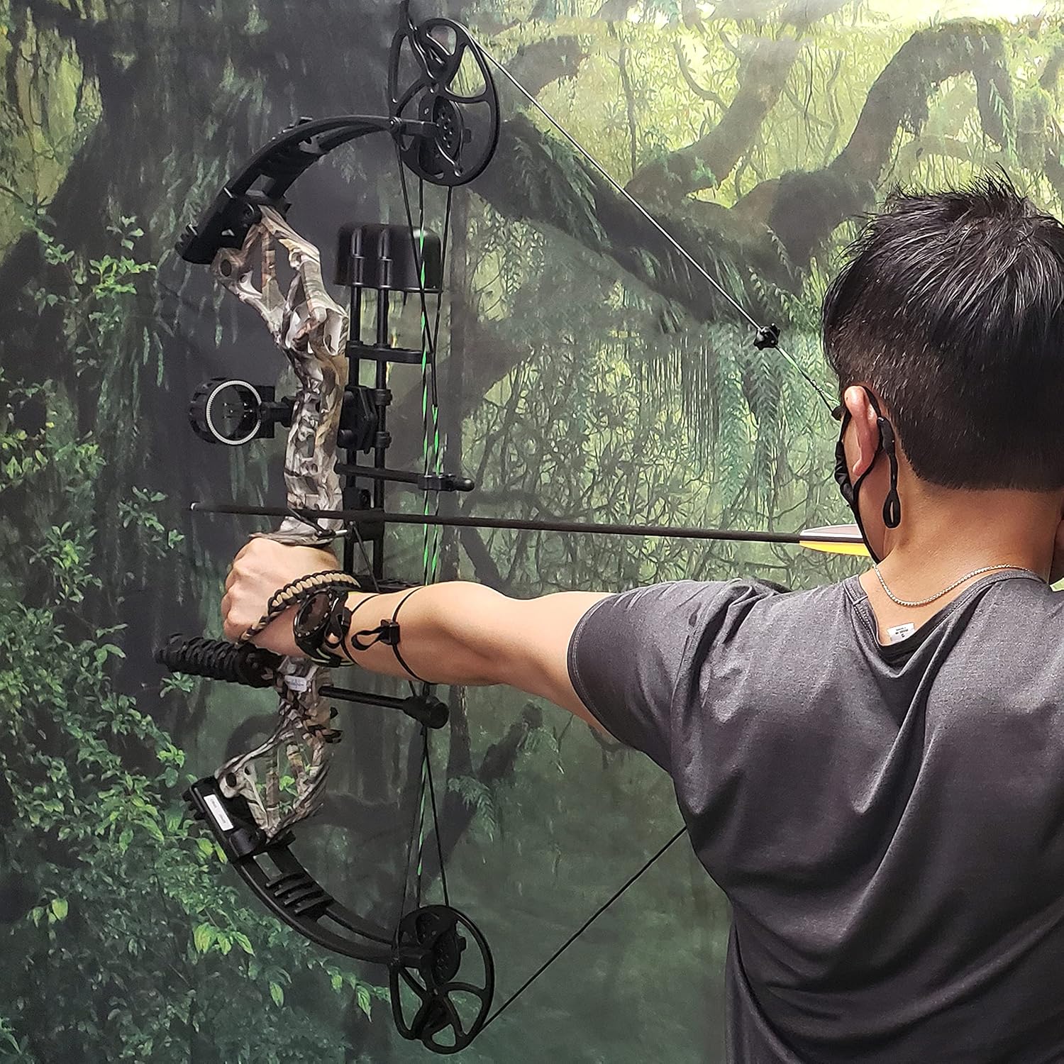 Ensemble d'arc à poulies avec  - Compound Bow Hunting 30-70 Lbs avis et prix