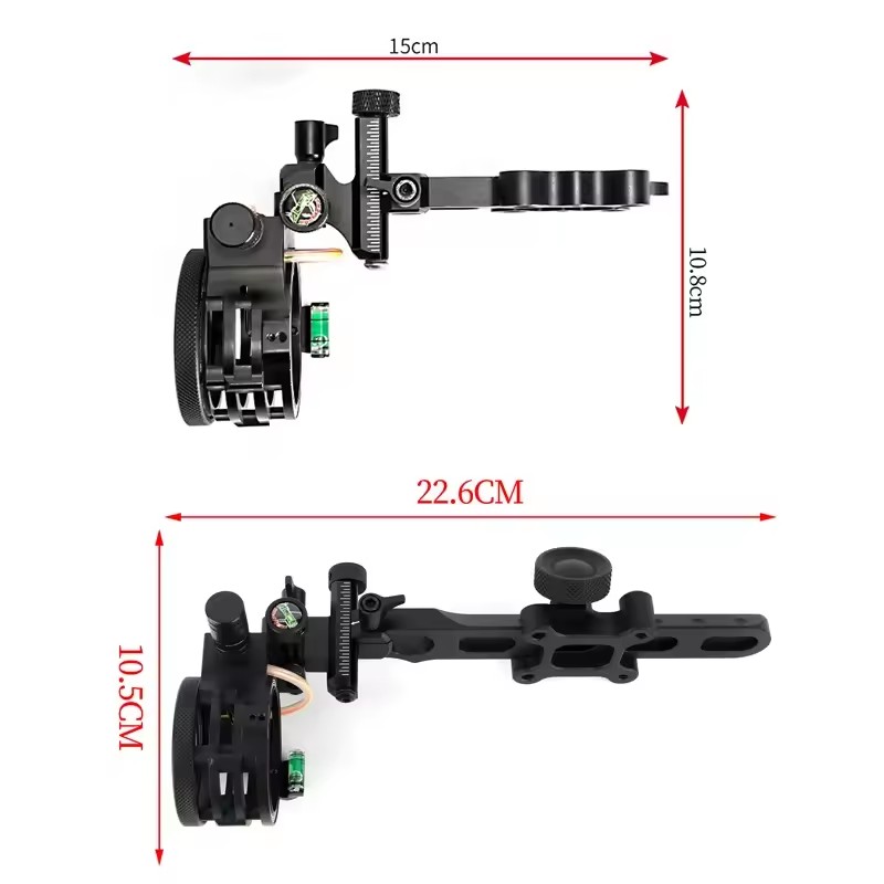 Tir à l'arc composé vue 2X/4X/ - Compound Bow Sight 5 Pin Fiber Optic avis et prix