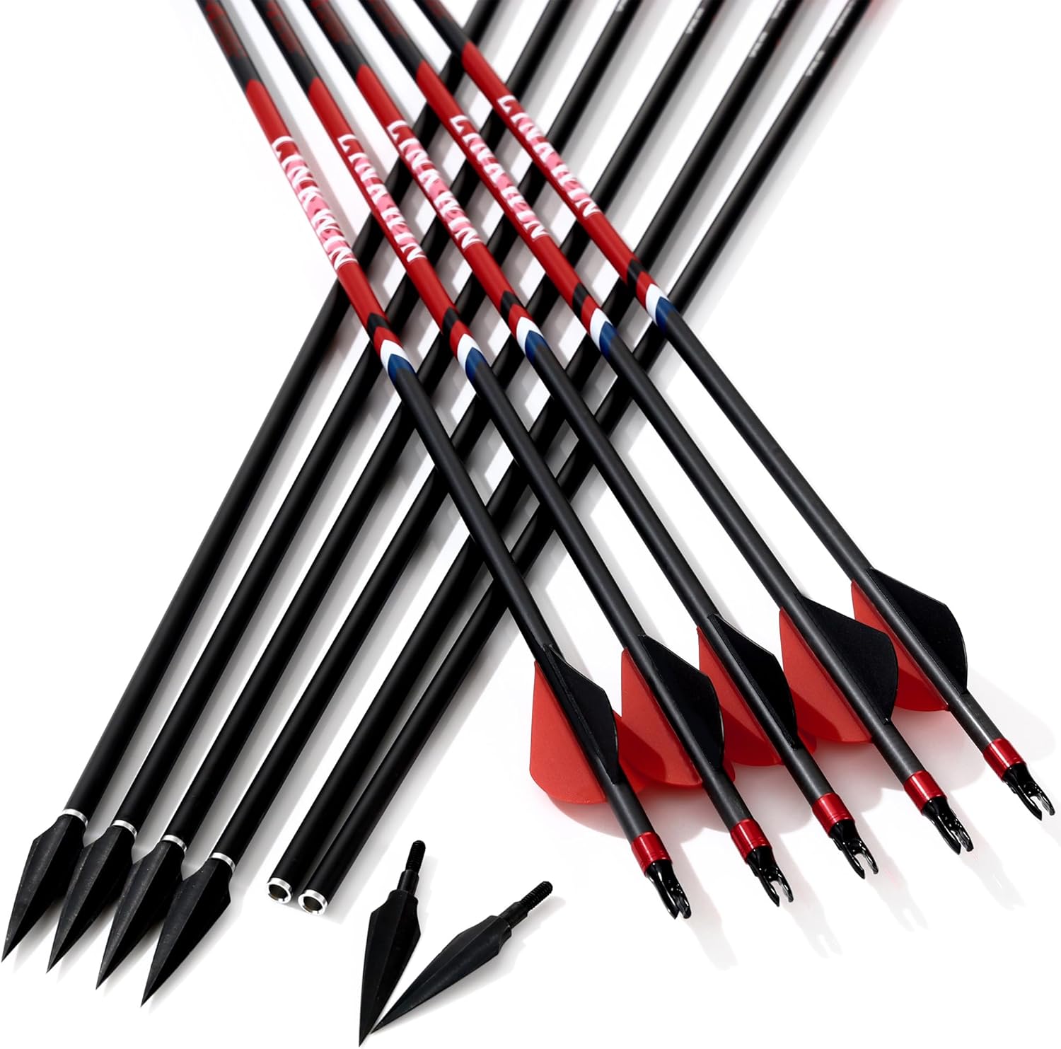 Flèches en carbone 30 pouces c - Carbon Arrows 30 Inch Spine 400 500 avis et prix