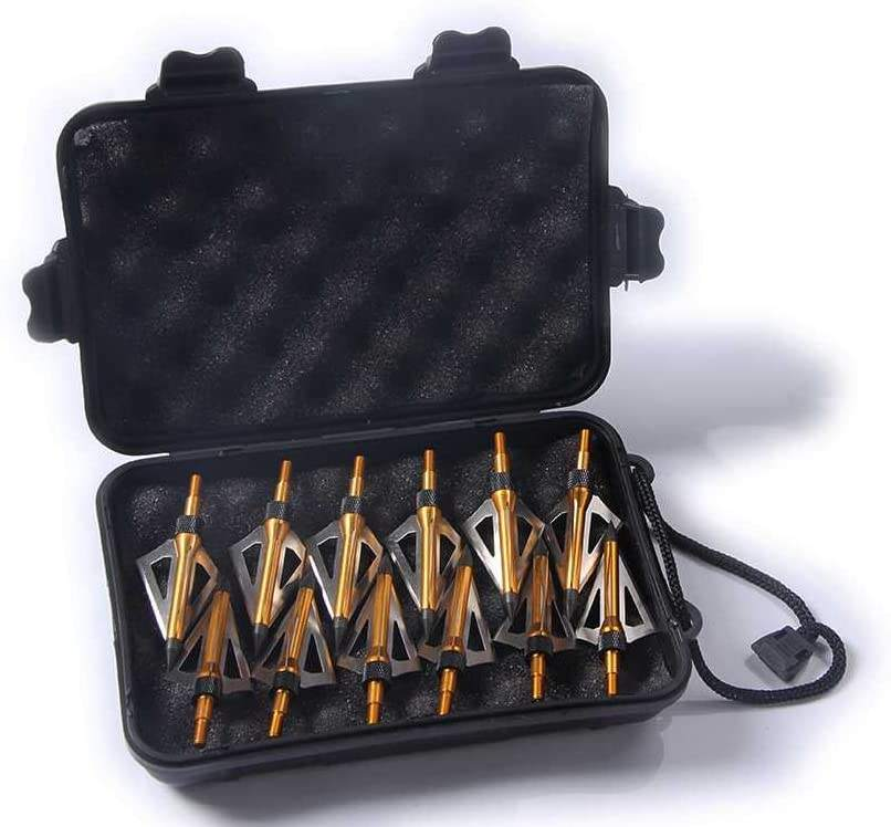 Lot de 12 pointes de flèche de - Broadheads 100 Grain 3 Blade Hunting avis et prix