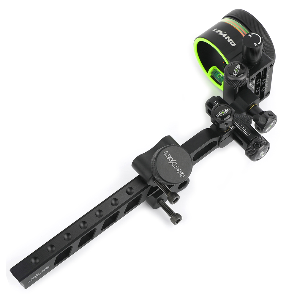 Tir à l'arc 5 broches court/lo - Compound Bow Sight 5 Pin Fiber Optic avis et prix