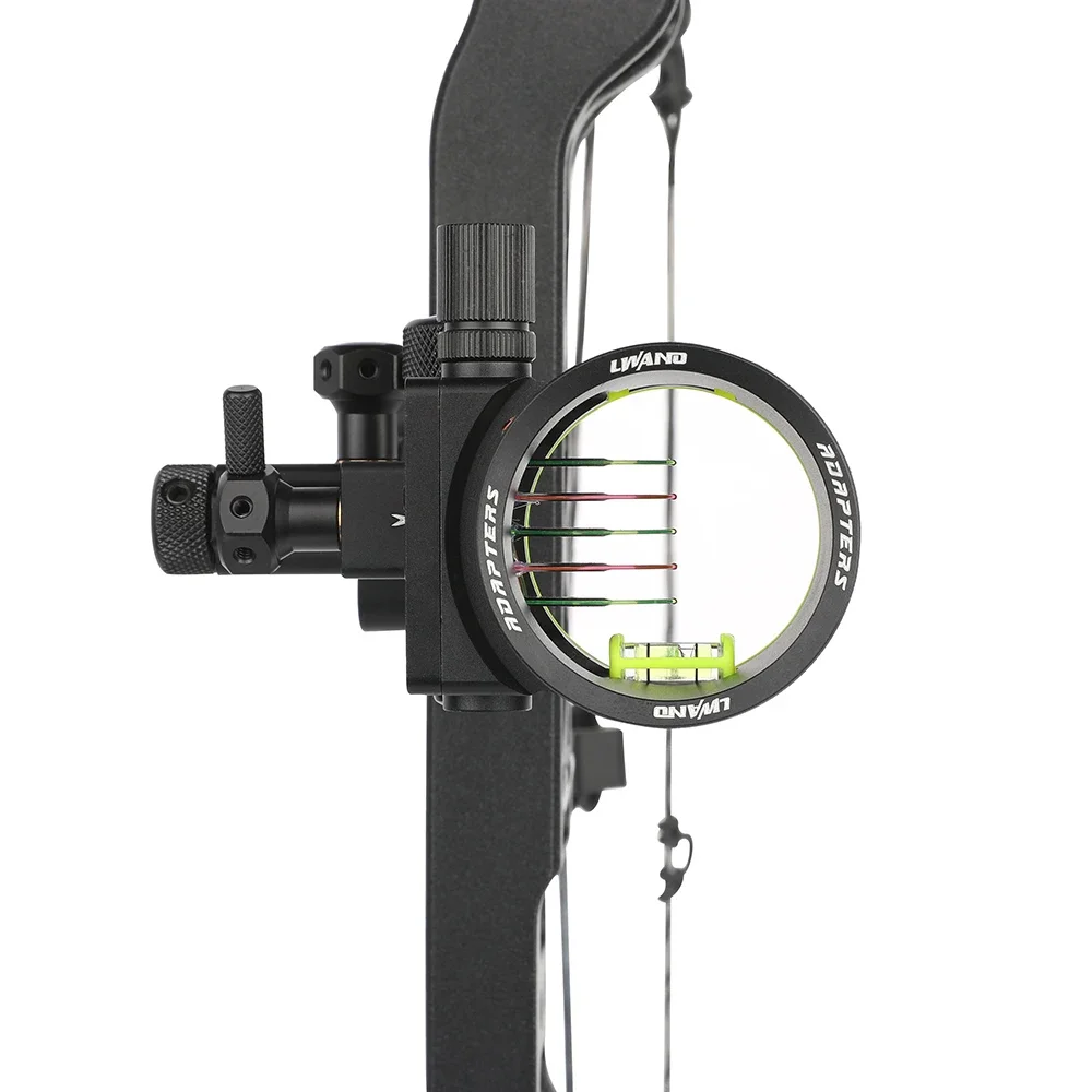 Tir à l'arc 5 broches court/lo - Compound Bow Sight 5 Pin Fiber Optic avis et prix