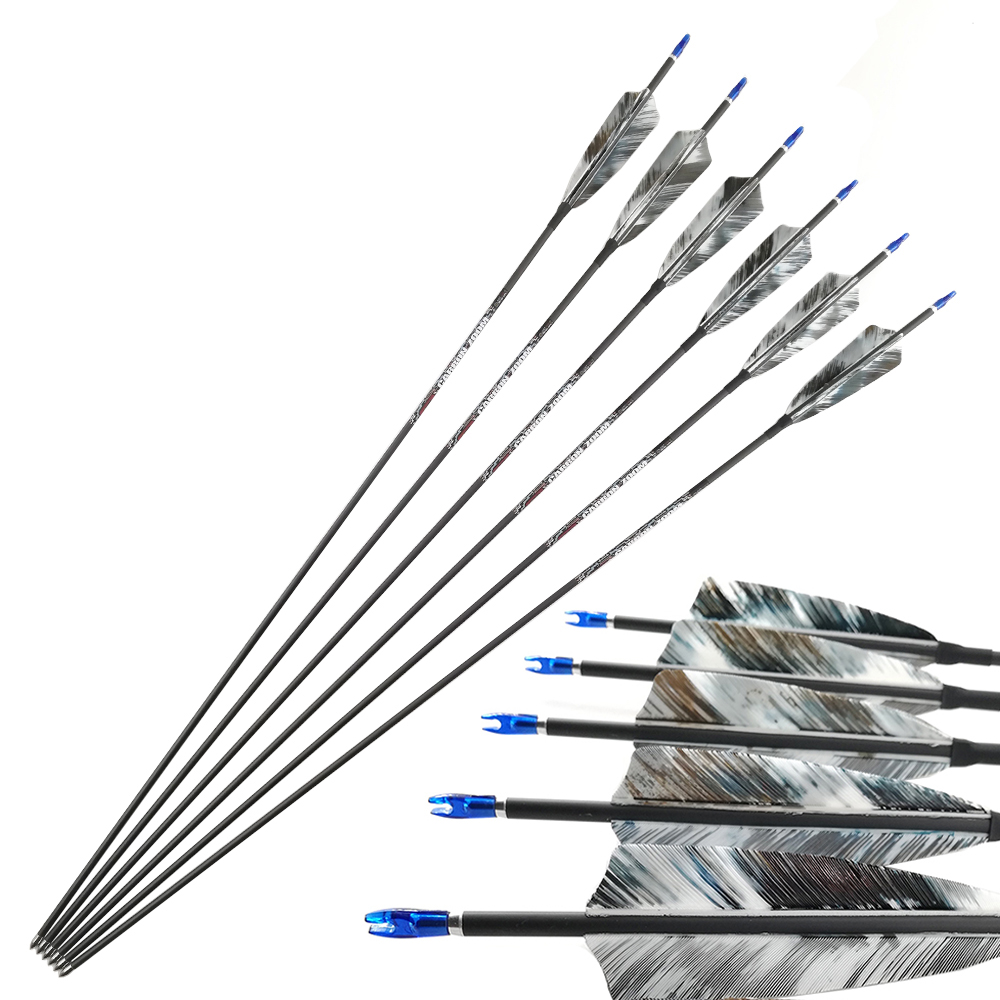 Pinals Archery Flèches en carb - Carbon Arrows 30 Inch Spine 400 500 avis et prix