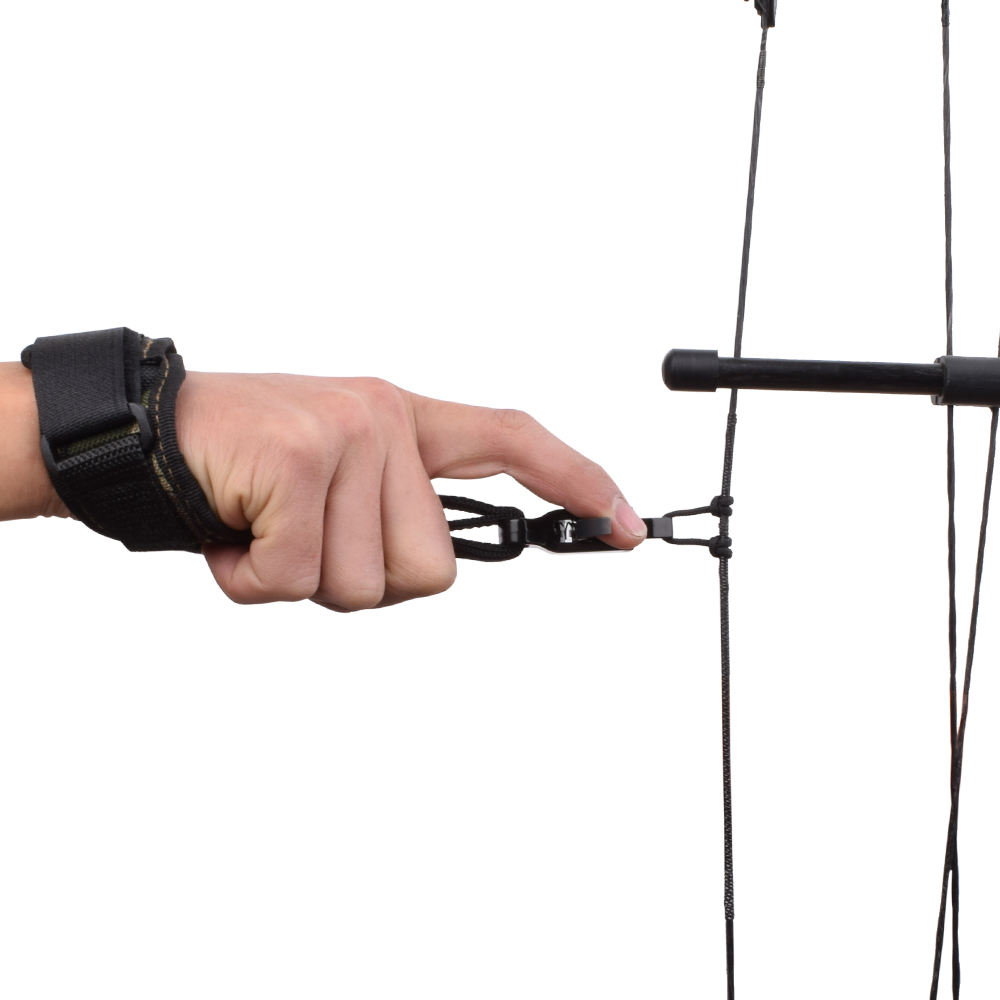Arc à poulies camouflage noir, - Archery Release Aid Caliper Wrist avis et prix