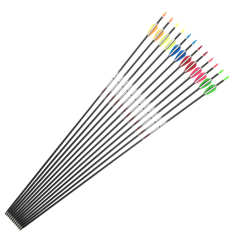 Flèches de tir à l'arc en carb - Carbon Arrows 30 Inch Spine 400 500 avis et prix