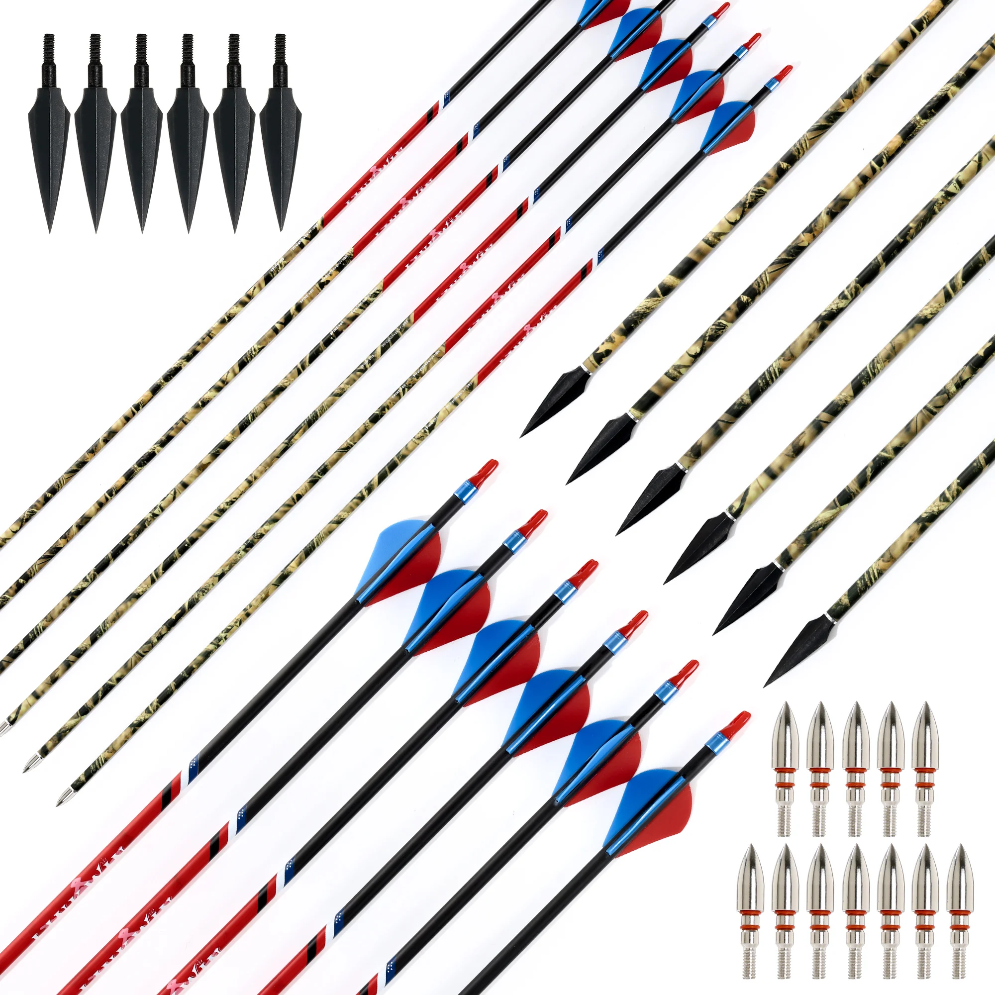 Linkboy tir à l'arc ID6.2MM fl - Carbon Arrows 30 Inch Spine 400 500 avis et prix