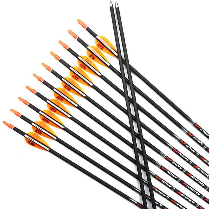 Flèche en carbone pur pour la  - Carbon Arrows 30 Inch Spine 400 500 avis et prix