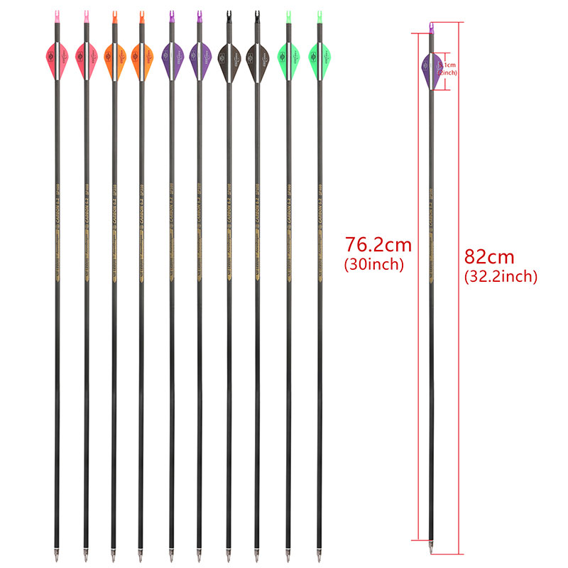 Flèche en carbone pur de 30 po - Carbon Arrows 30 Inch Spine 400 500 avis et prix