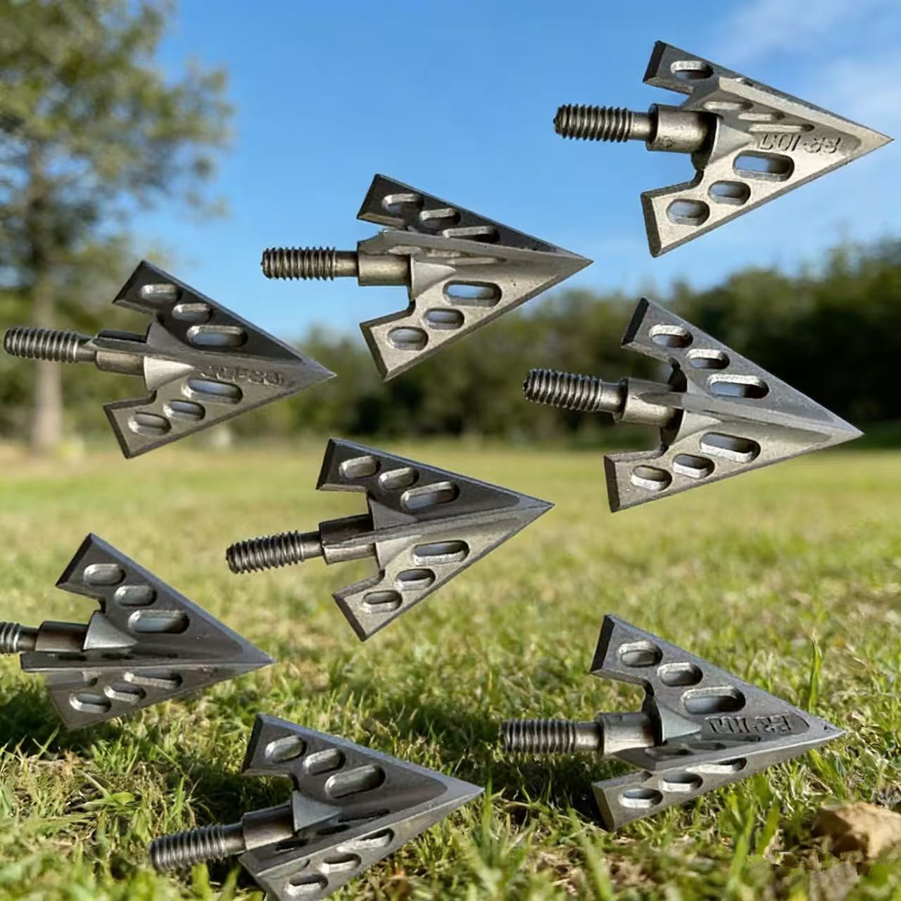Pointes de flèches fixes en ac - Broadheads 100 Grain 3 Blade Hunting avis et prix