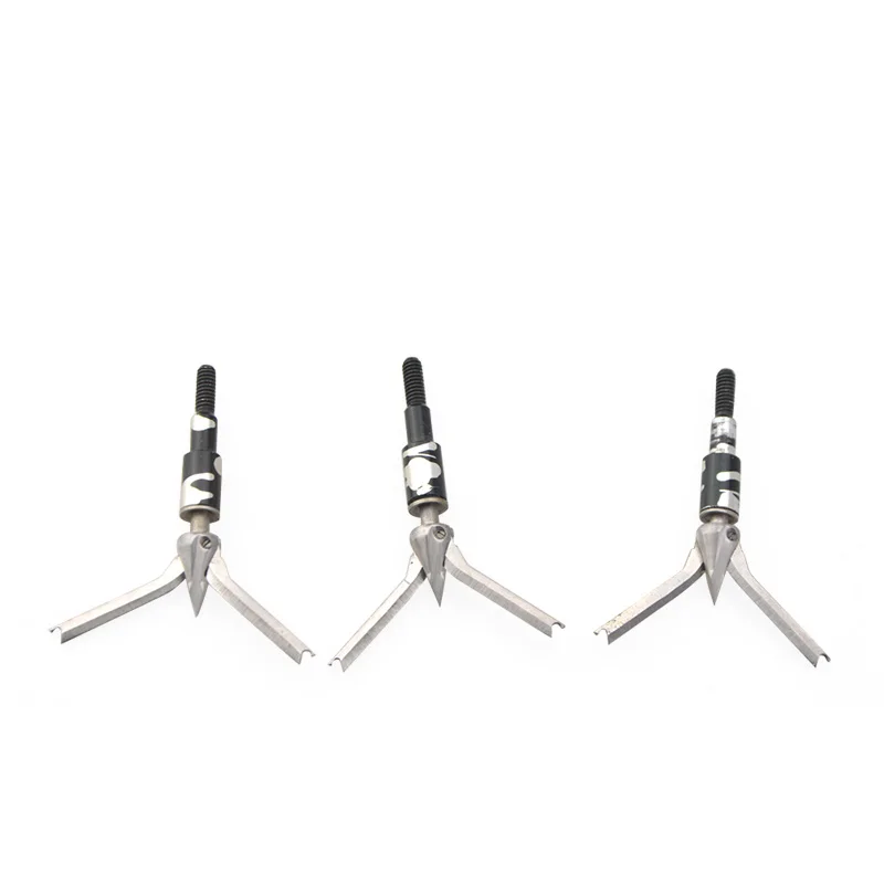 Tir à l'arc rotatif à tête lar - Broadheads 100 Grain 3 Blade Hunting avis et prix
