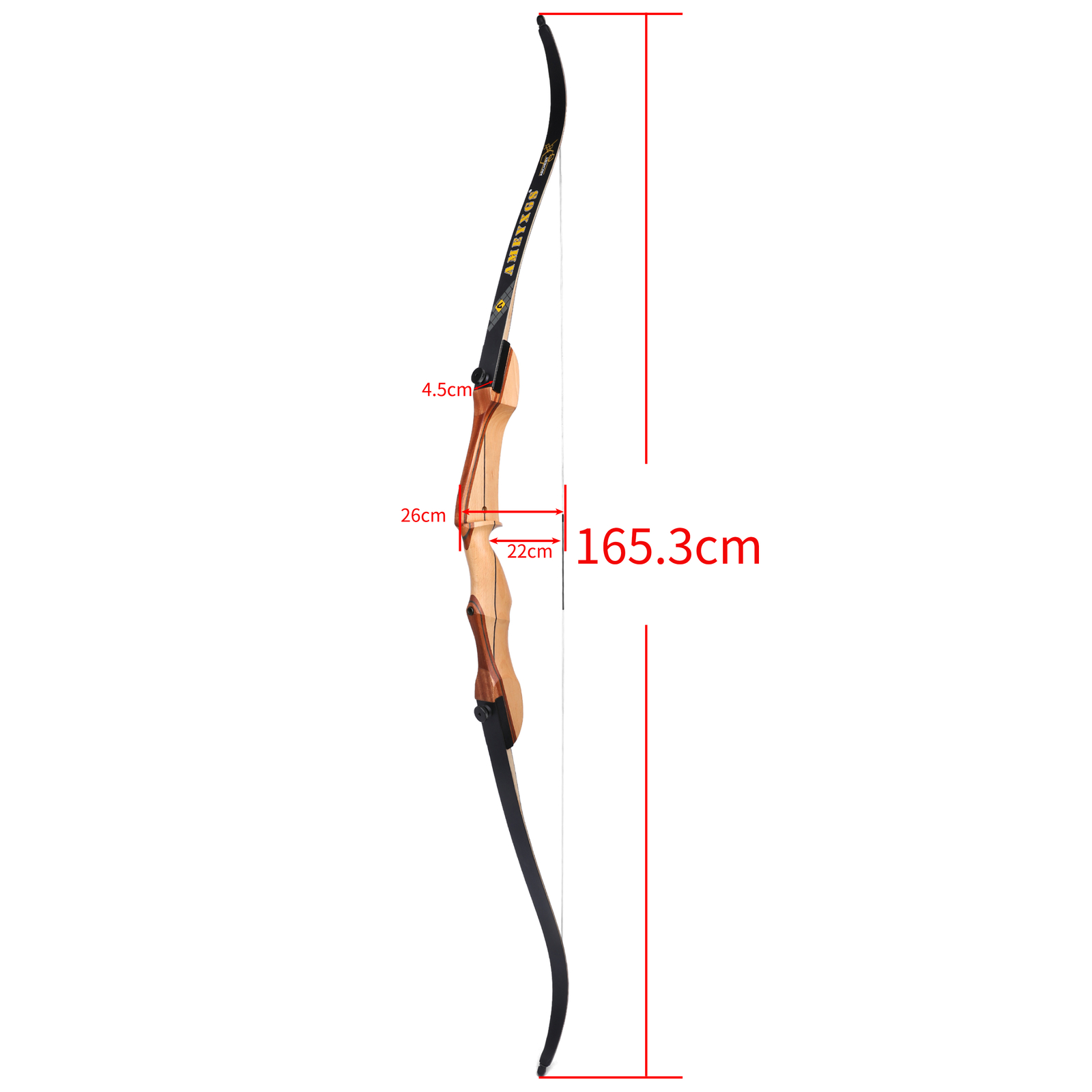 Arc de chasse de 68 pouces, 20 - Recurve Bow Takedown 40 Lbs Target avis et prix